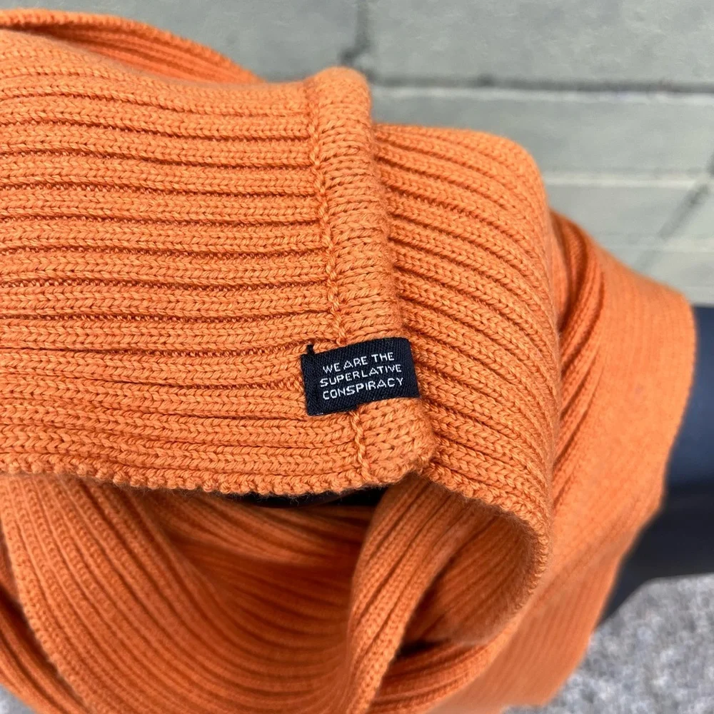 WeSC Ribbed Cotton Scarf